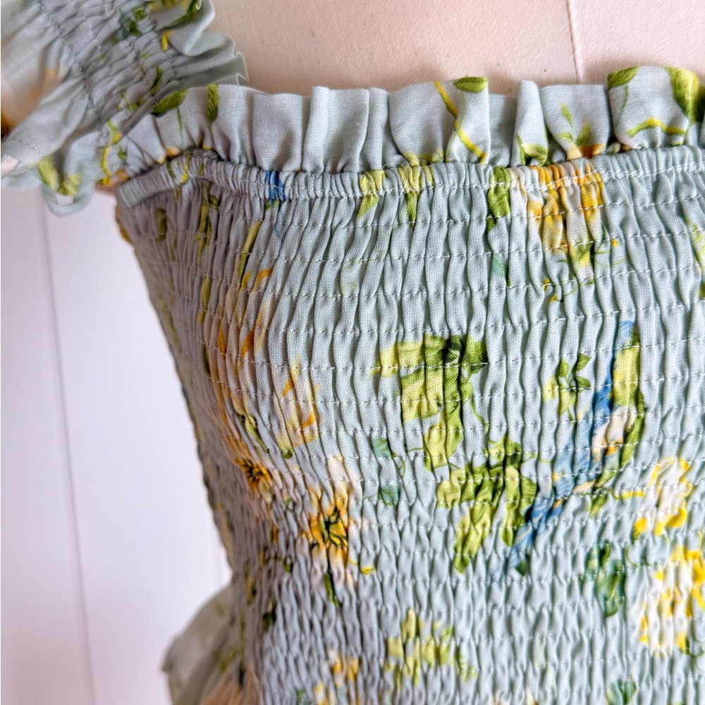 NEW En Saison Rylee Peplum Top - Picture 4 of 6